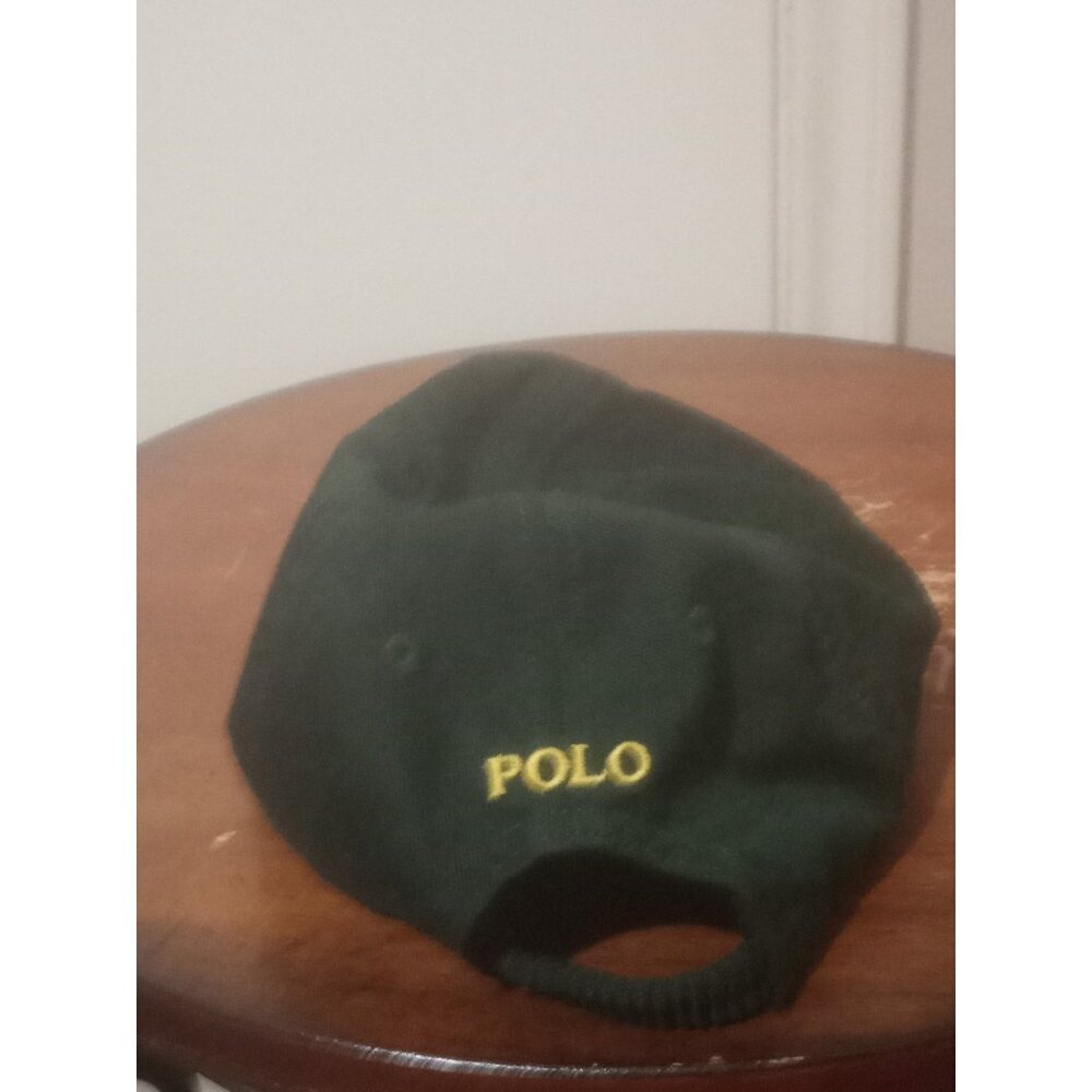 Polo Ralph Lauren Kids Toddler Hat Green Pony Baseball Cap One Size 12M-24M - Picture 5 of 10